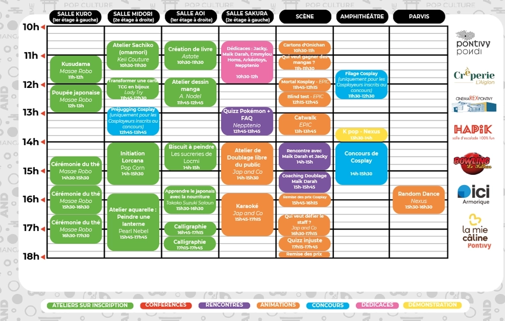 Jap and co saison 11 - programme 2025 dimanche